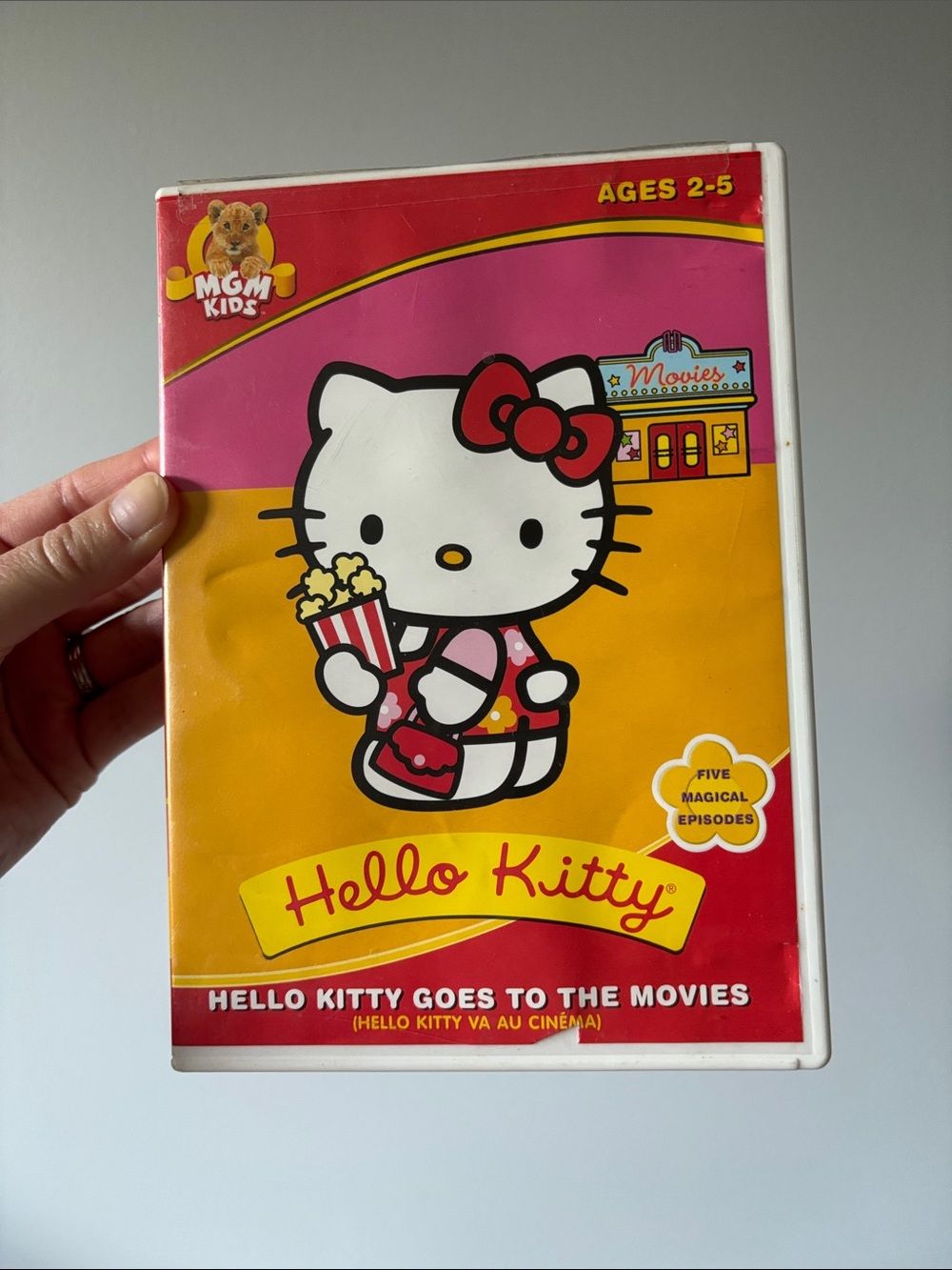 Hello Kitty Goes to the Movies 🍿 2004 DVD